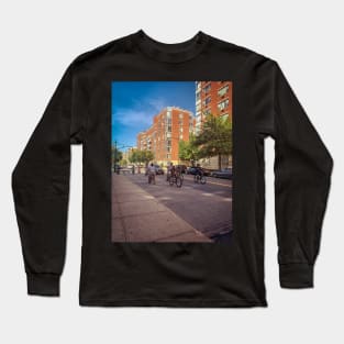 Kids Harlem Street Bikes Manhattan NYC Long Sleeve T-Shirt